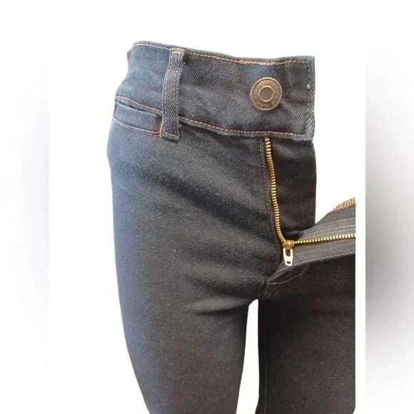 Kensie The Savannah High Rise Flare Dark Wash Jeans Size 2/26 - Picture 5 of 10